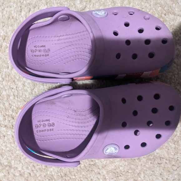 Kids Purple Clogs - Picture 6 of 6